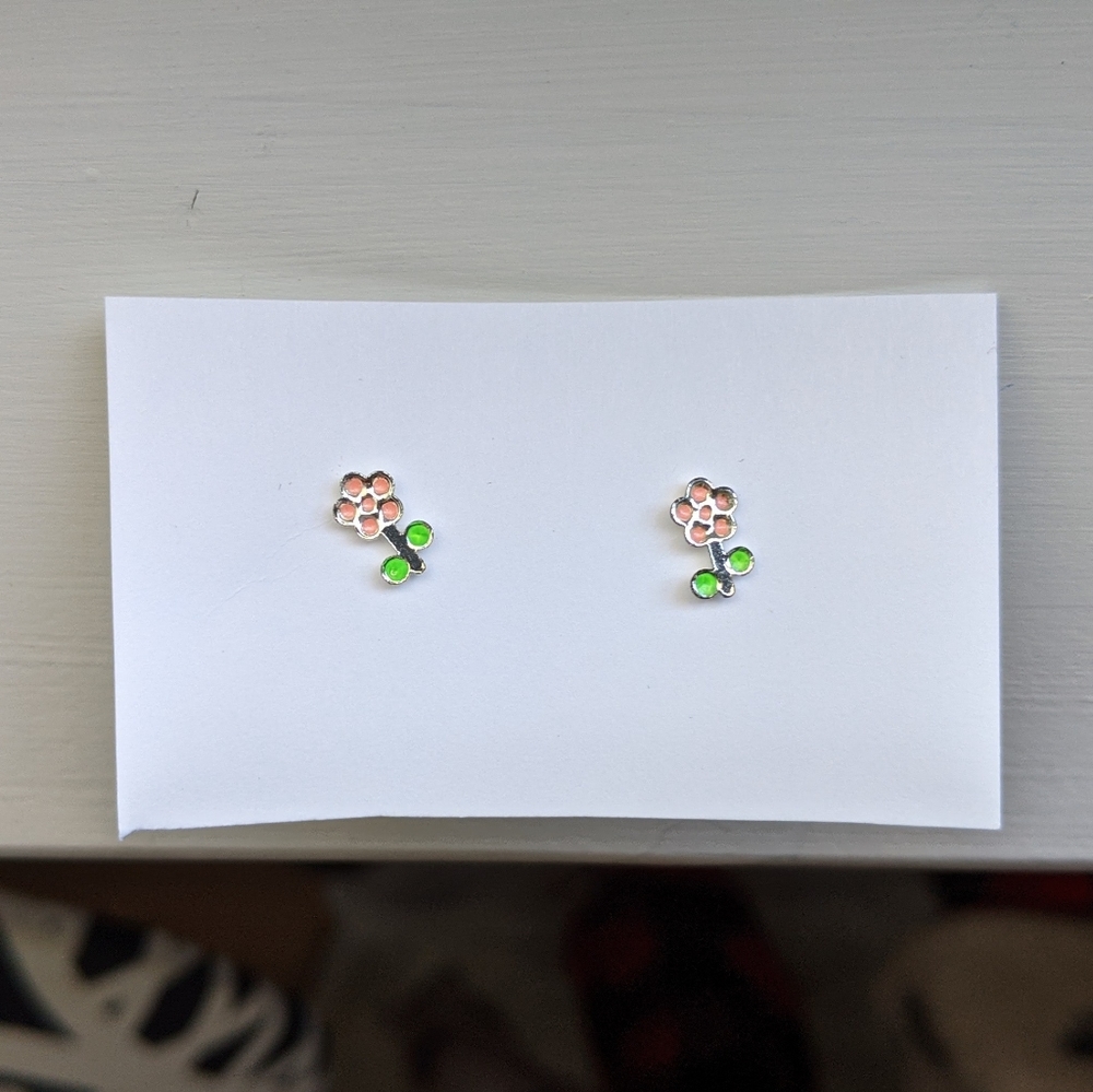 Claire's Flower earrings